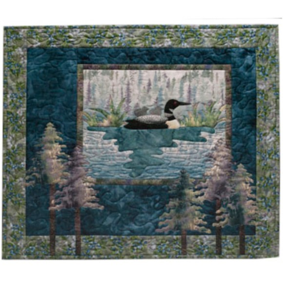 McKenna Ryan - Pine Needles - Loon Creek Applique Pattern - Size 33" x 28" - Picture 2 of 3